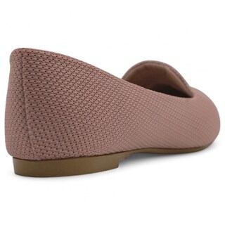 Foto 3 | Flats Puntales Exterior Textil Color Rosa Para Mujer De Rbbasics
