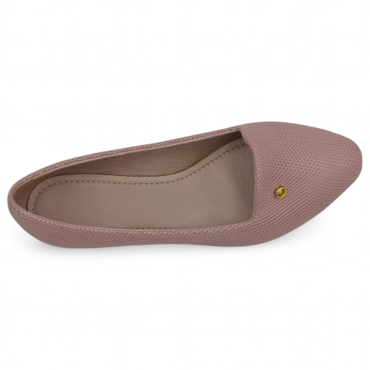 Foto 6 pulgar | Flats Puntales Exterior Textil Color Rosa Para Mujer De Rbbasics