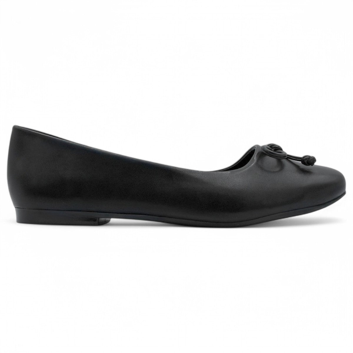 Foto 3 pulgar | Flats Clásicas Exterior Piel Vegana Color Negro Para Mujer De Rbbasics
