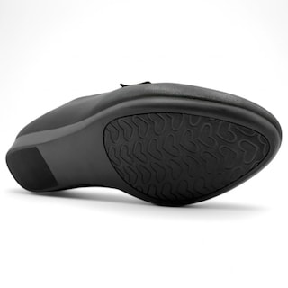 Foto 4 | Flats Puntales Exterior Piel Vegana Color Negro Para Mujer De Rbcollection