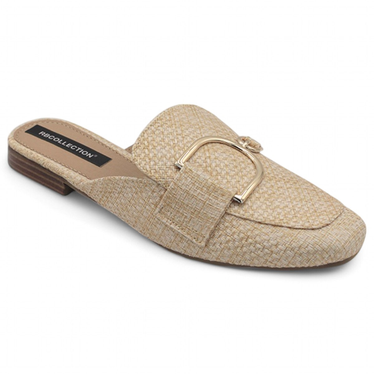 Foto 2 pulgar | Flats Puntales Exterior Textil Color Beige  Para Mujer De Rbcollection