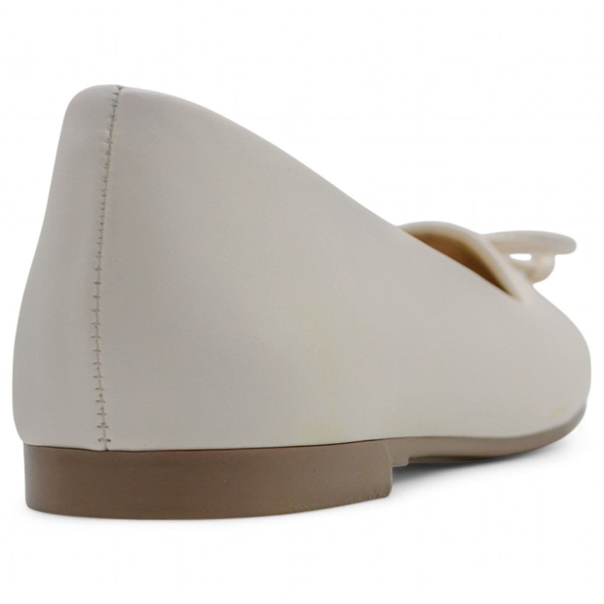 Foto 4 pulgar | Flats Clásicas Exterior Piel Vegana Color Blanco Para Mujer De Rbbasics