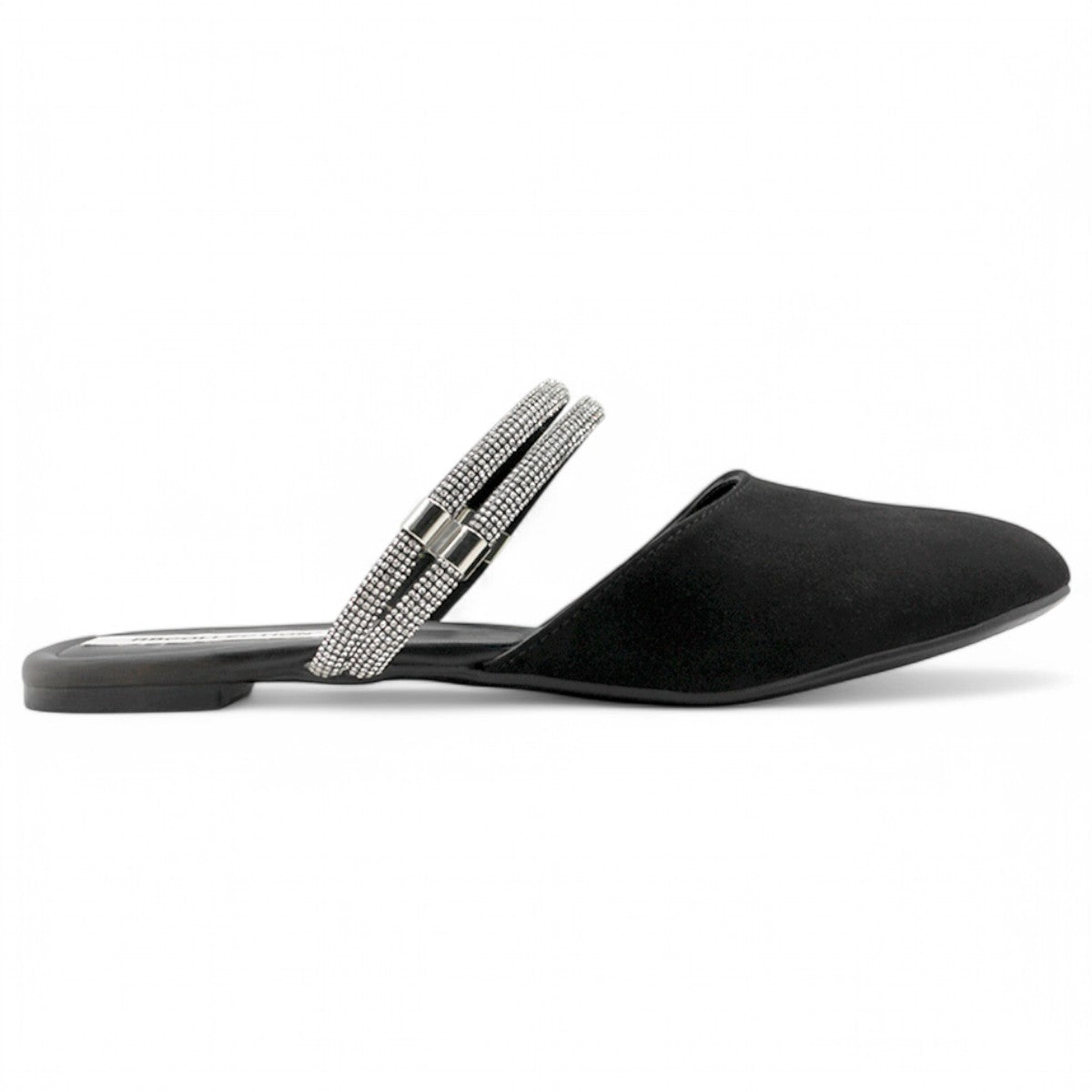 Foto 3 pulgar | Flats Clásicas Exterior Gamuza Sintética Color Negro Para Mujer De Rbcollection