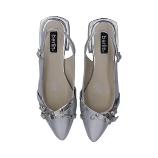 Foto 4 | Flats Berlin Plateados para Mujer