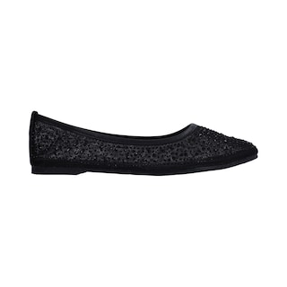 Foto 5 | Balerina Berlin Textil Negra Cristales para Dama
