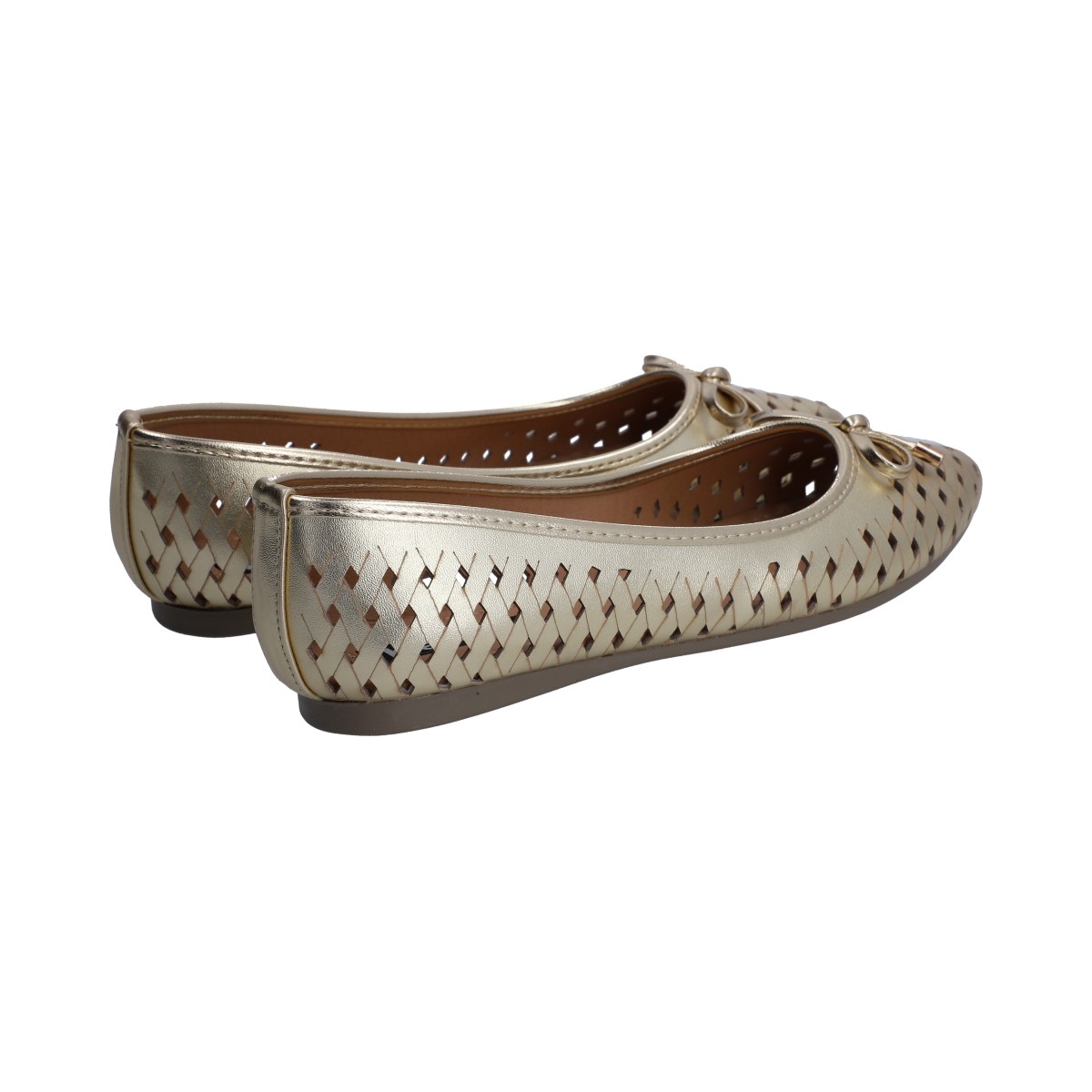 Foto 4 pulgar | Flats Berlin Doradas para Mujer