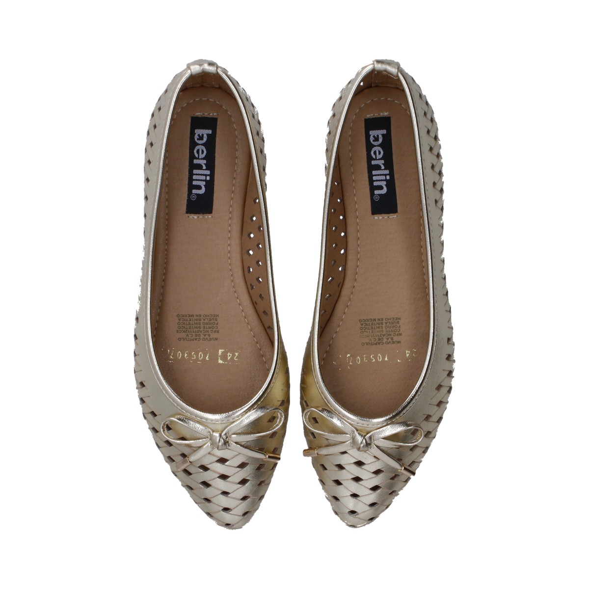 Foto 4 | Flats Berlin Doradas para Mujer