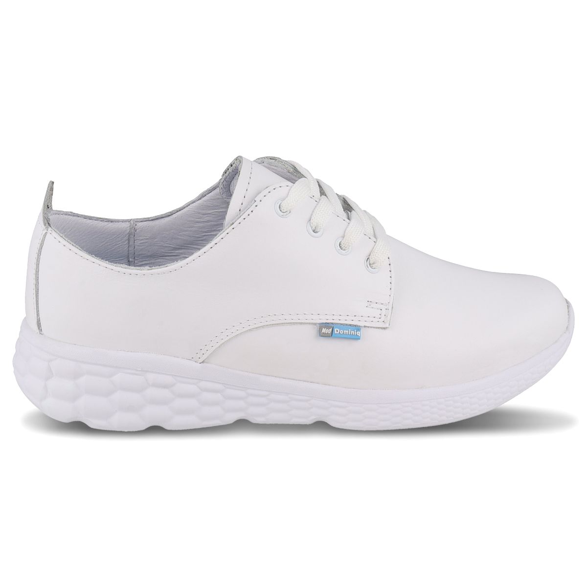 Foto 3 pulgar | Zapatos Enfermeria de Piel Dominiq 2871 Blanco Unisex