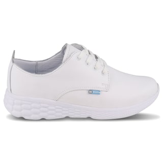 Foto 2 | Zapatos Enfermeria de Piel Dominiq 2871 Blanco Unisex