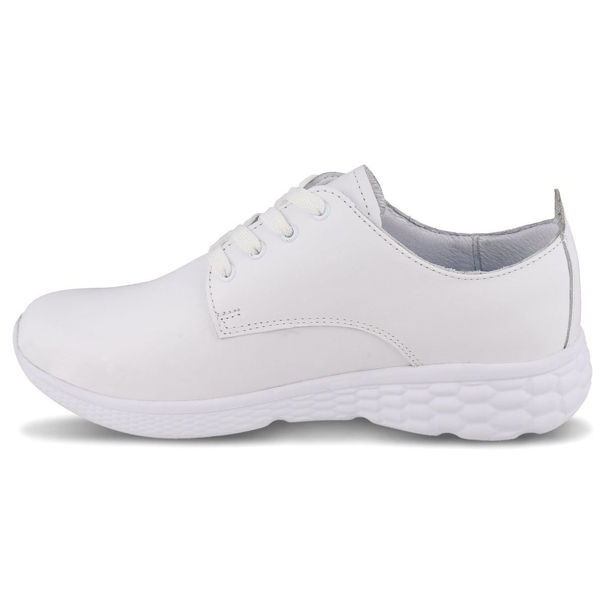 Foto 4 pulgar | Zapatos Enfermeria de Piel Dominiq 2871 Blanco Unisex