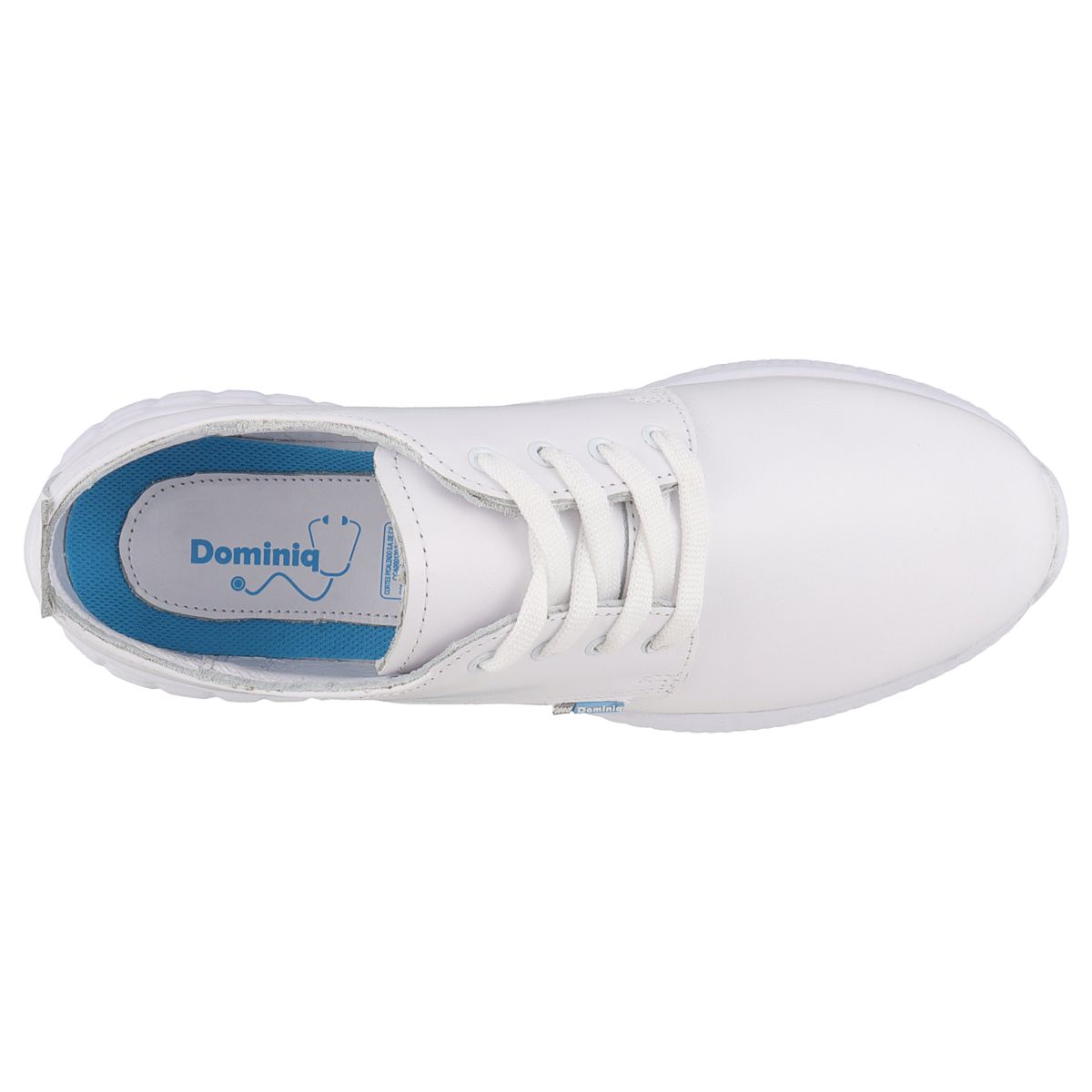 Foto 5 | Zapatos Enfermeria de Piel Dominiq 2871 Blanco Unisex