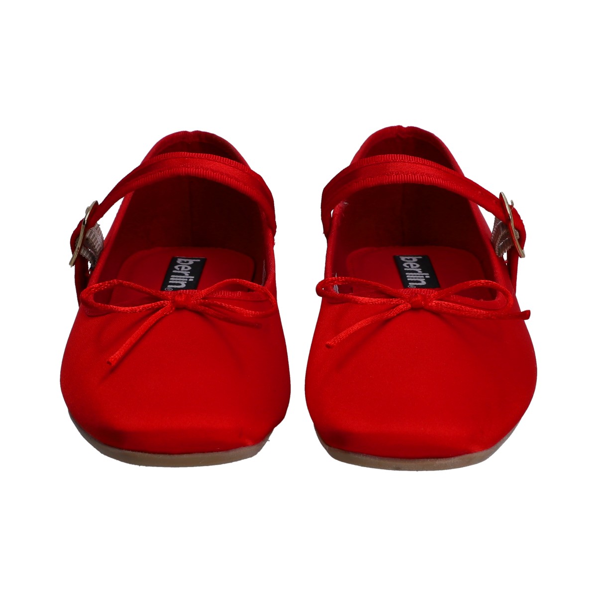 Foto 3 pulgar | Sandalias Berlin Rojo con Moño