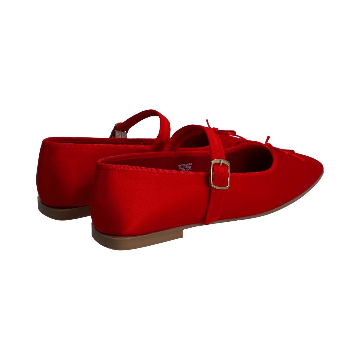 Foto 4 pulgar | Sandalias Berlin Rojo con Moño