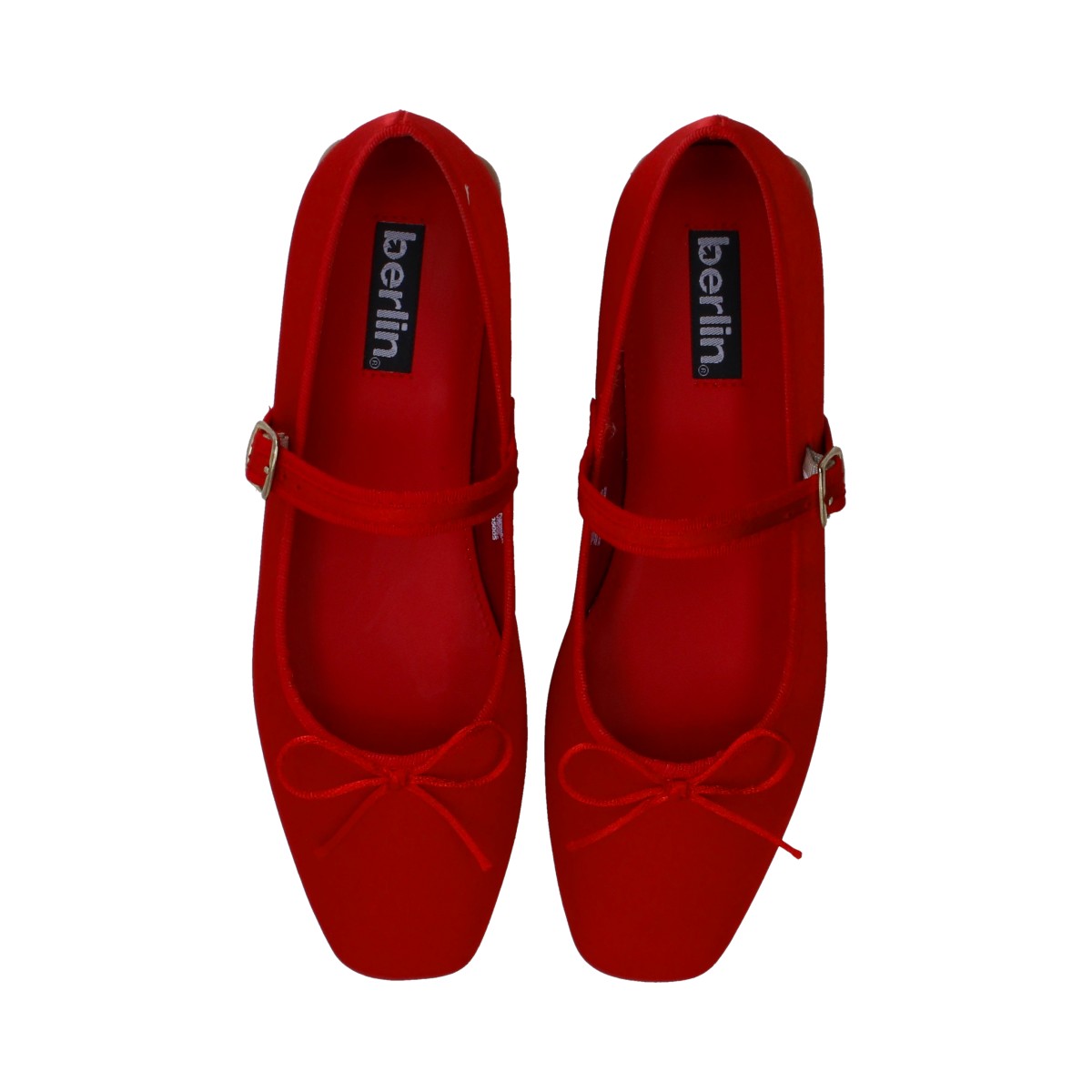Foto 5 pulgar | Sandalias Berlin Rojo con Moño