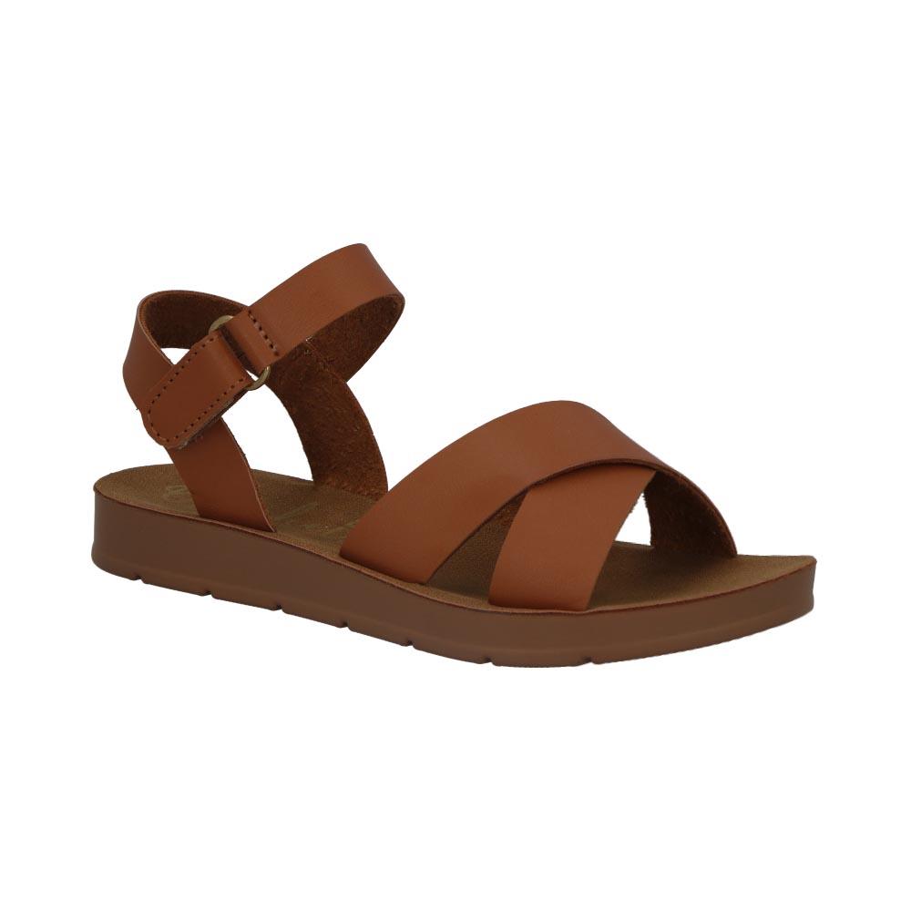 Foto 1 | Sandalias Uh Lulu By Eh! Niña Correas Comodas Calor Frescas Cafe