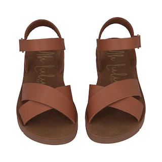 Foto 4 | Sandalias Uh Lulu By Eh! Niña Correas Comodas Calor Frescas Cafe