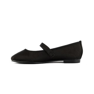 Foto 2 | Balerina Zapato Moda Flat Casual Para Mujer Walki Mona Negro