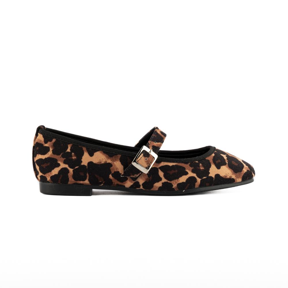 Balerina Zapato Moda Flat Casual Para Mujer Walki Mona Dorado Oscuro