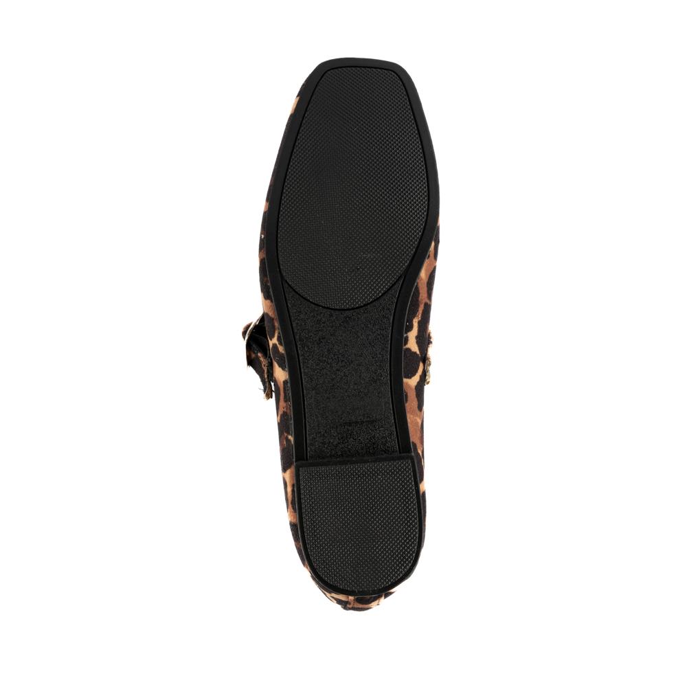Foto 5 pulgar | Balerina Zapato Moda Flat Casual Para Mujer Walki Mona Dorado Oscuro
