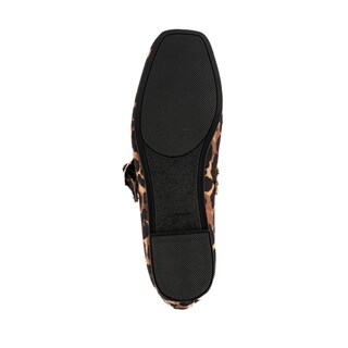 Foto 4 | Balerina Zapato Moda Flat Casual Para Mujer Walki Mona Dorado Oscuro