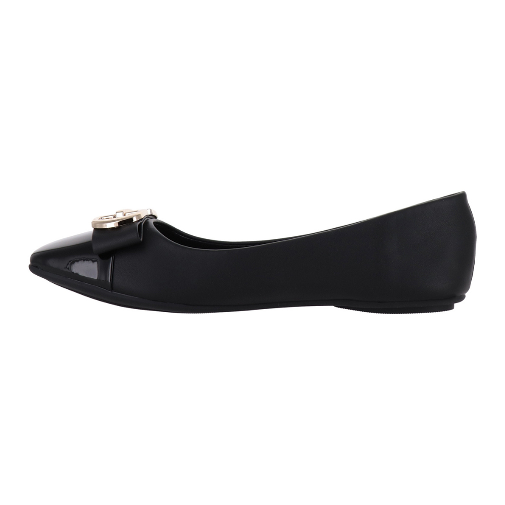 Foto 2 | Flats Roze Negras Para Mujer