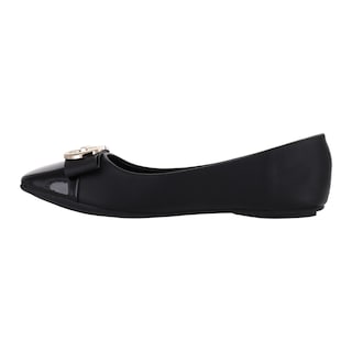 Foto 2 | Flats Roze Negras Para Mujer