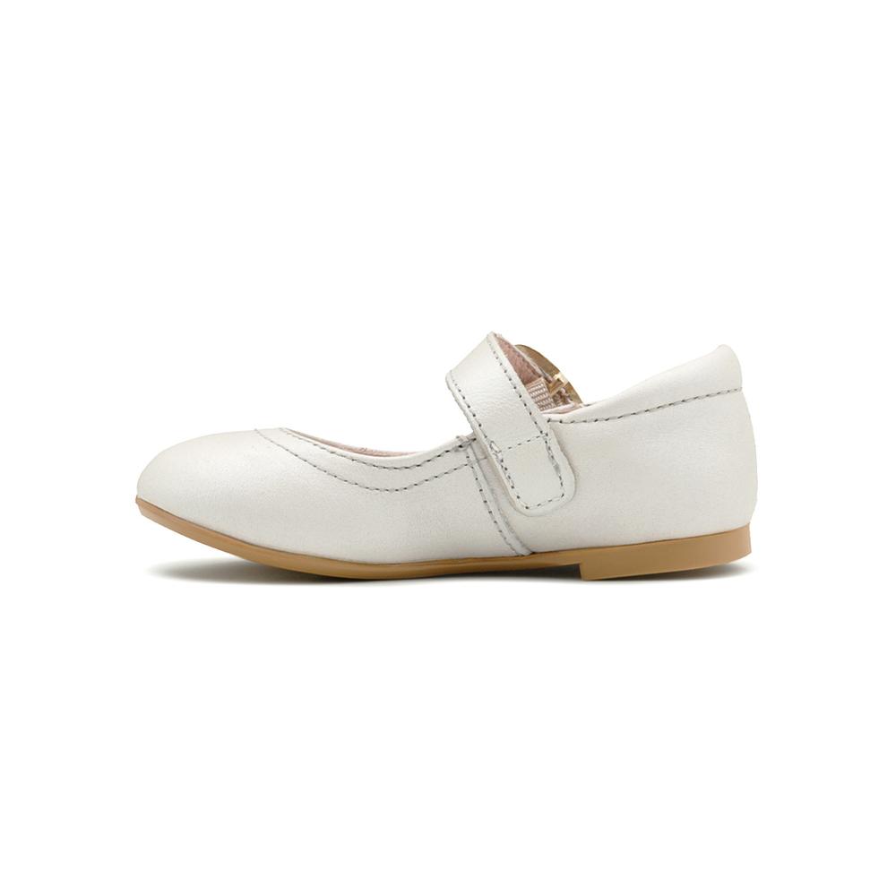 Foto 6 pulgar | Balerinas Chabelo Para Niñas Ajuste Hebilla Elegancia 15-21 Plateado