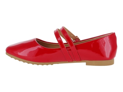 Foto 4 | Flats Roze Rojo Para Mujer
