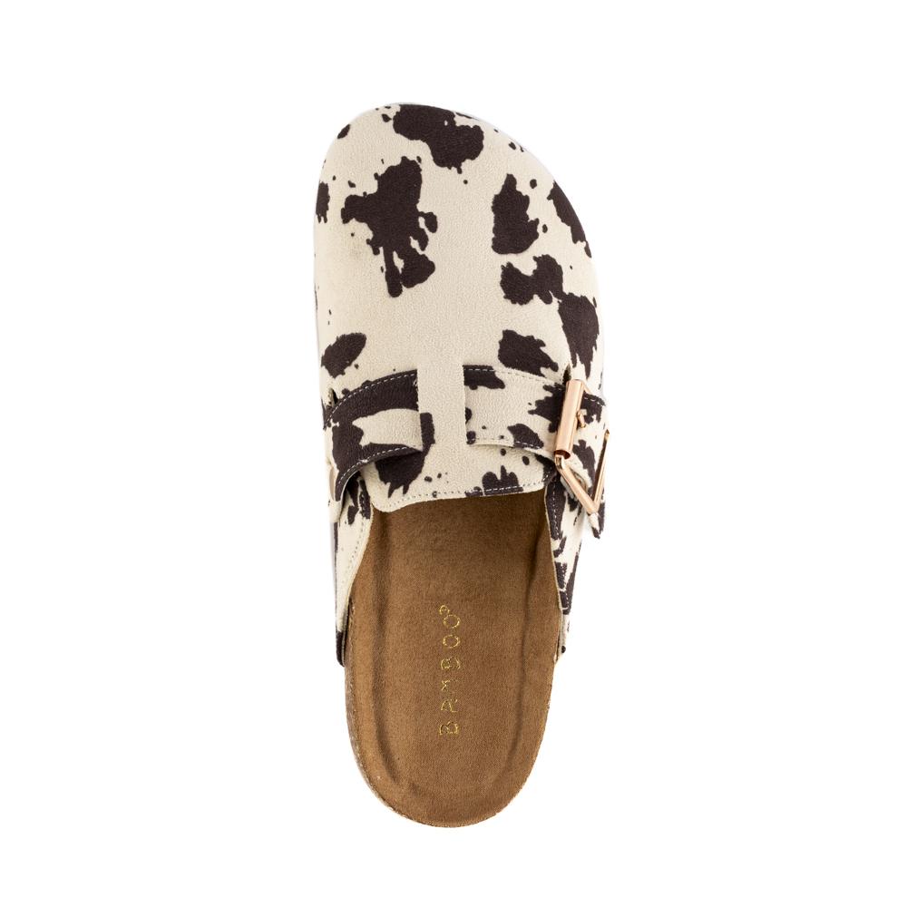Foto 4 | Mule Buck Flat Zapato Moda Para Mujer Walki Nora Blanco