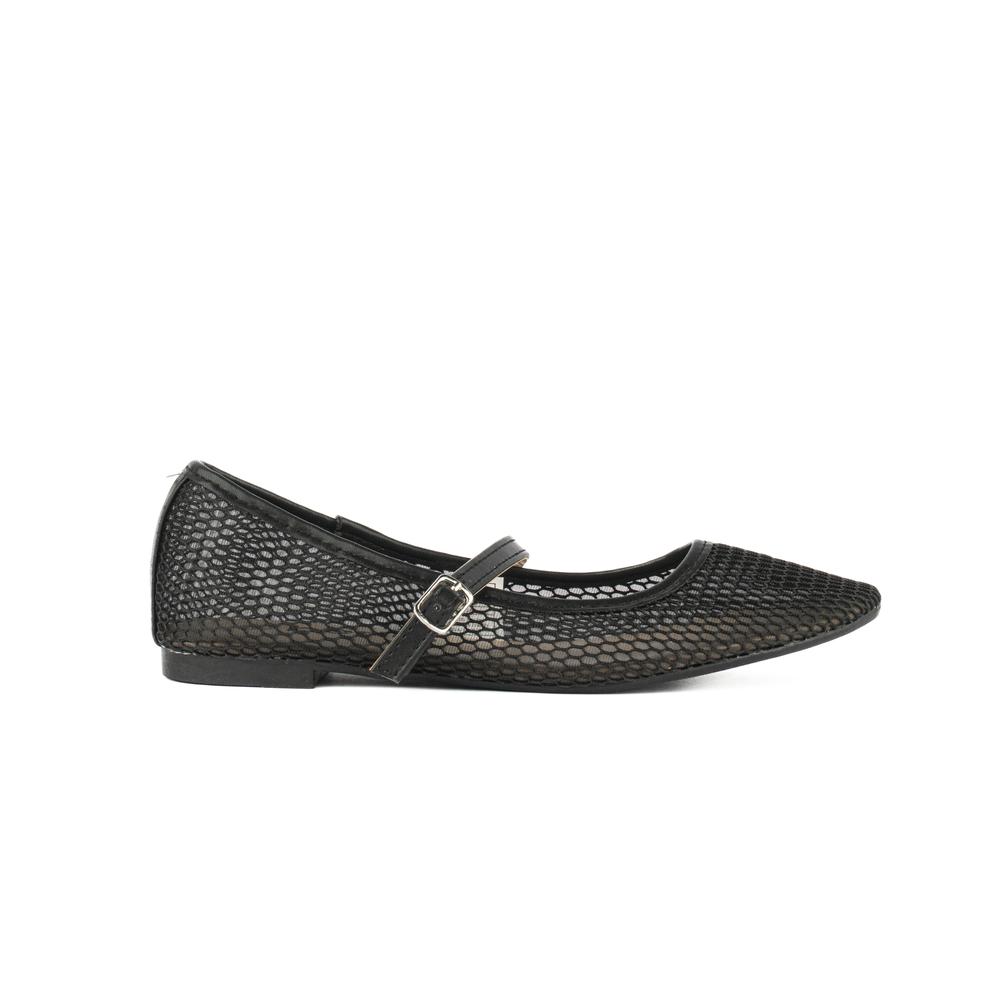 Foto 2 pulgar | Balerina Zapato Moda Flat Confort Para Mujer Walki Magali Negro