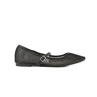 Foto 1 | Balerina Zapato Moda Flat Confort Para Mujer Walki Magali Negro
