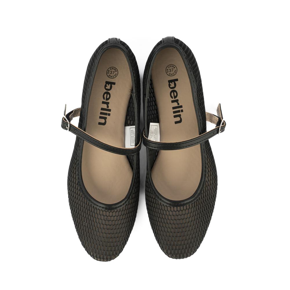 Foto 4 pulgar | Balerina Zapato Moda Flat Confort Para Mujer Walki Magali Negro