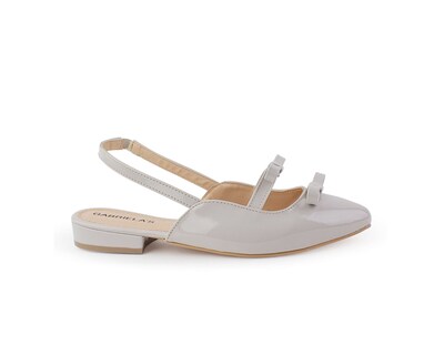 Foto 2 | Flats Color Beige Moños Material Sintetico