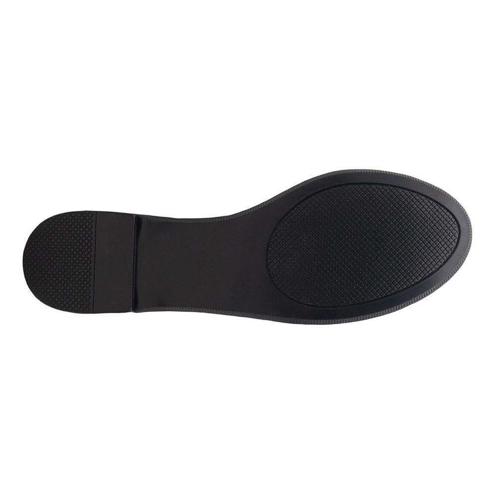Foto 7 | Zapatilla Balerina Para Niña Brillos Tornasol Antiderrapante Negro