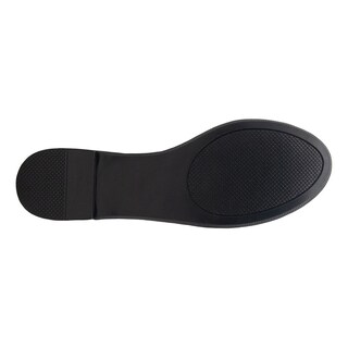 Foto 7 | Zapatilla Balerina Para Niña Brillos Tornasol Antiderrapante Negro