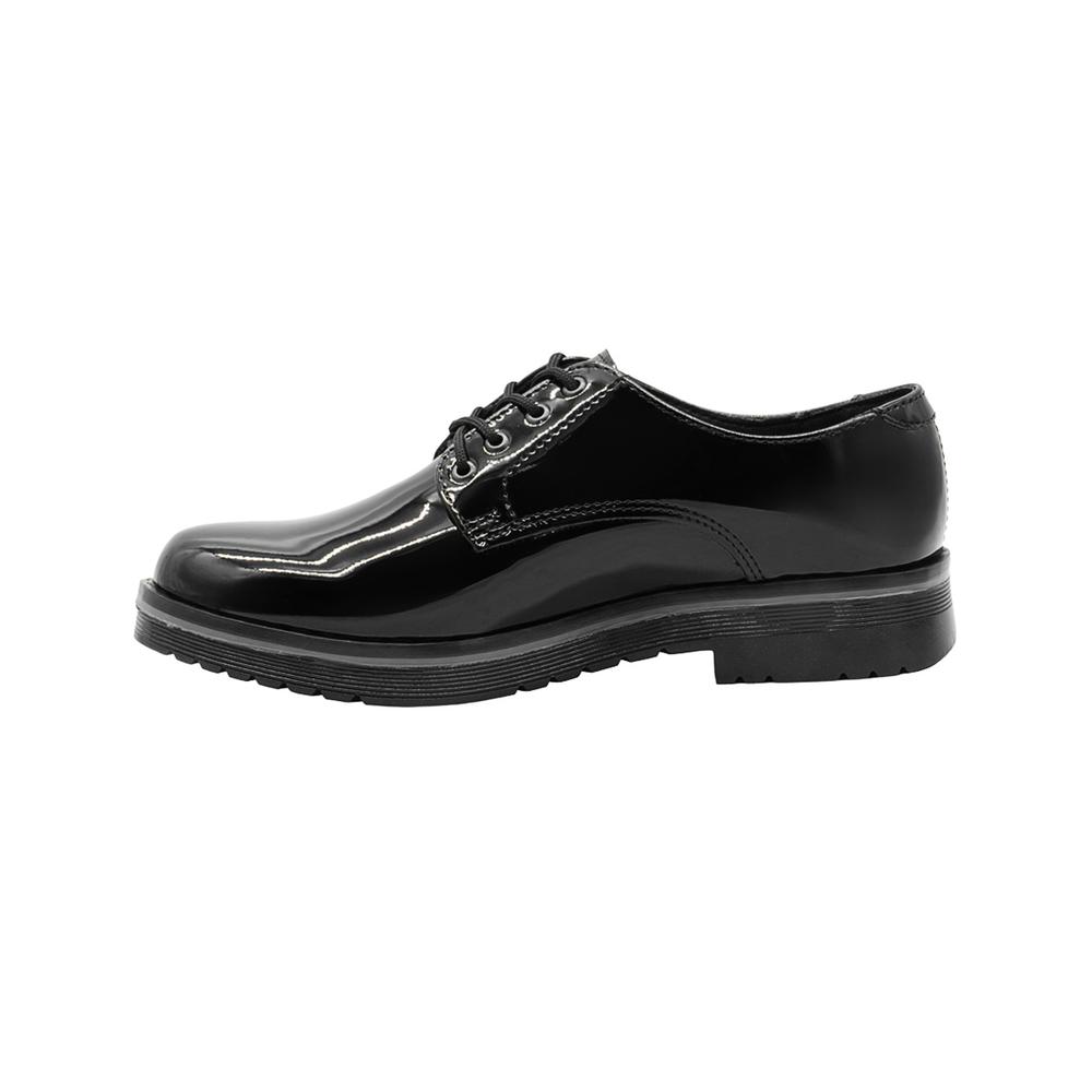 Foto 2 | Derby Para Mujer Greenlove  Charol Negro Agujetas Casuales Negro