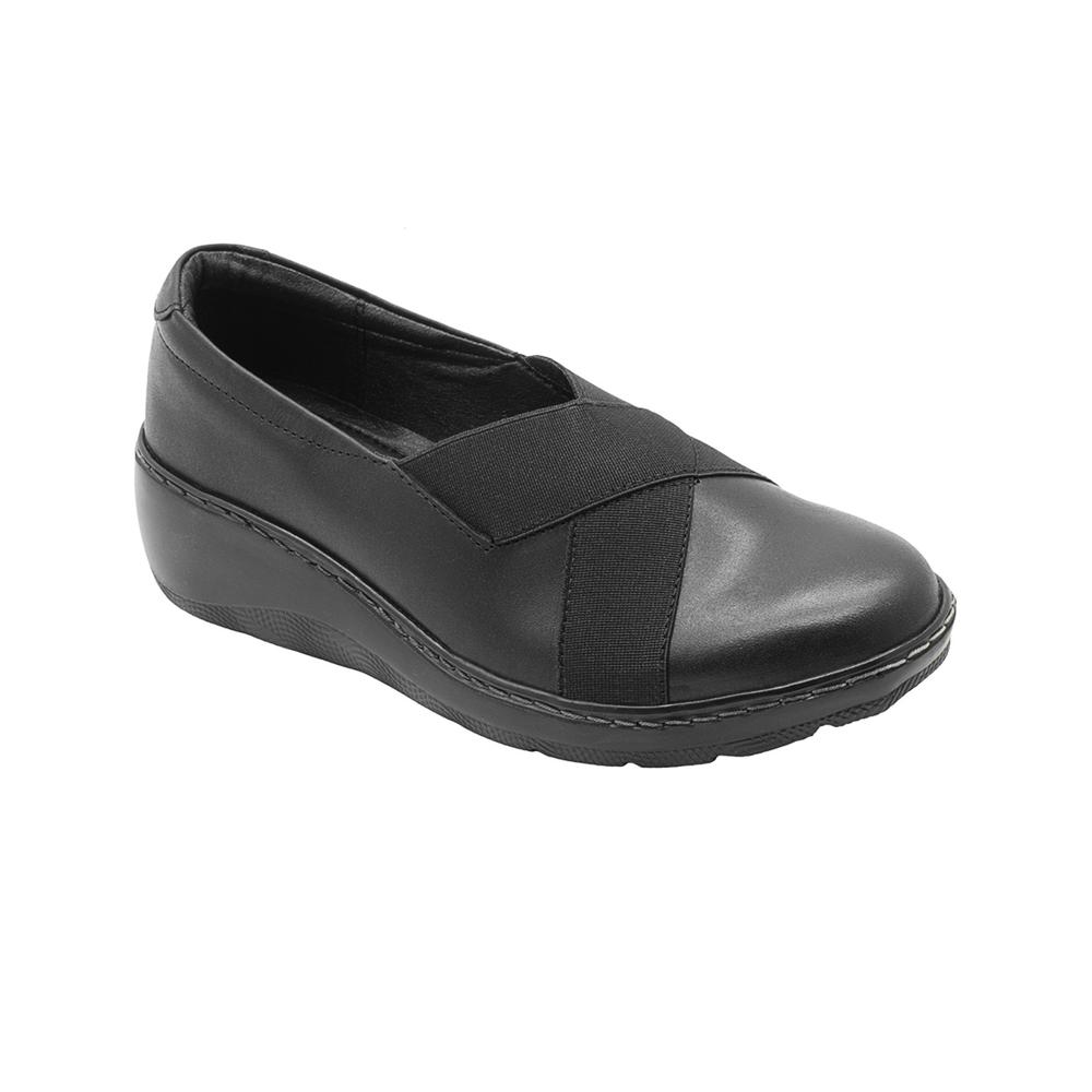 Zapatos Descanso Para Mujer Green Love  Color Negro Negro