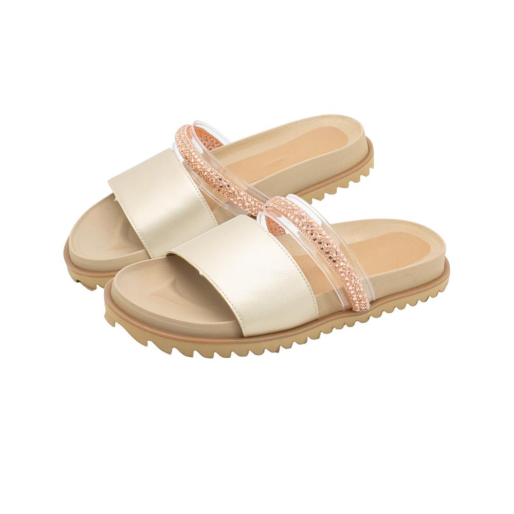 Foto 6 | Sandalia Piso Para Mujer Wildcat  Color Oro Rosado Rosa