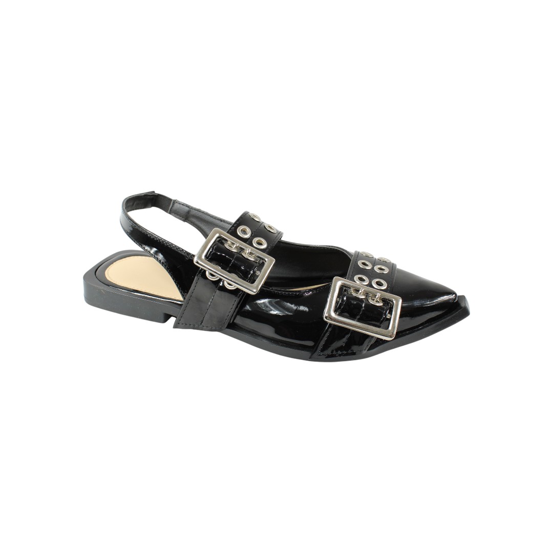 Zapatos Flats Mujer Felipaa New Yorn Negro