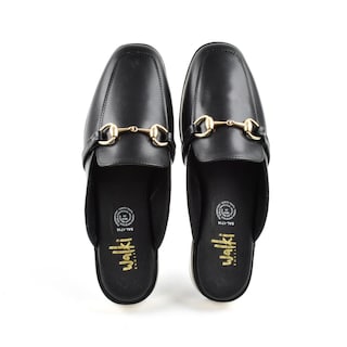 Foto 4 | Mule Flat Zapato Moda Elegante Para Mujer Walki Galilea Negro