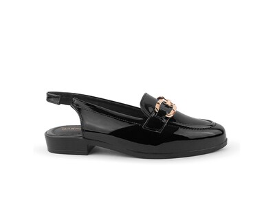 Foto 2 | Balerina Color Negro Charol Material Sintetico