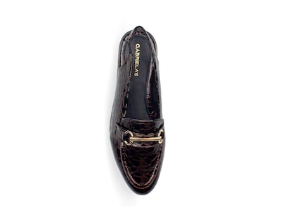 Foto 3 | Balerina Color Negro Herraje Material Sintetico