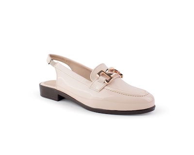 Foto 1 | Balerina Color Beige Herraje Material Sintético