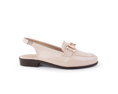 Foto 2 | Balerina Color Beige Herraje Material Sintético