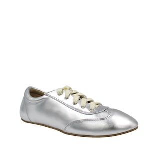 Foto 2 | Tenis Flats Con Agujetas Tonalidades Metálicas Alessa