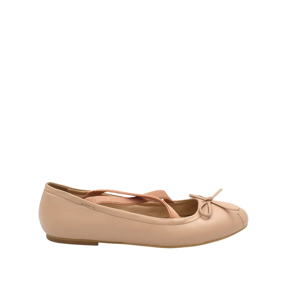 Foto 1 | Balerina Casual Para Dama Tipo De Ballet Con Elásticos Y Moño Astrid