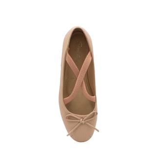 Foto 6 | Balerina Casual Para Dama Tipo De Ballet Con Elásticos Y Moño Astrid