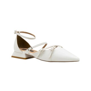 Foto 1 | Balerina Flats Salamandra Para Mujer Moda Tendencia Beige