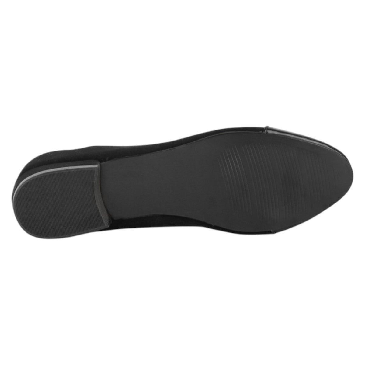 Foto 4 | Flats Clásicas Exterior Gamuza Sintética Color Negro Para Mujer De Rbcollection