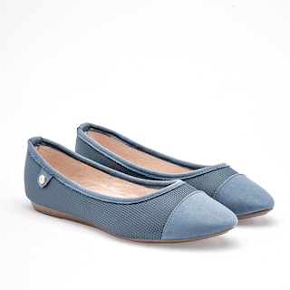 Foto 2 | Moramora Balerina Para Mujer Azul